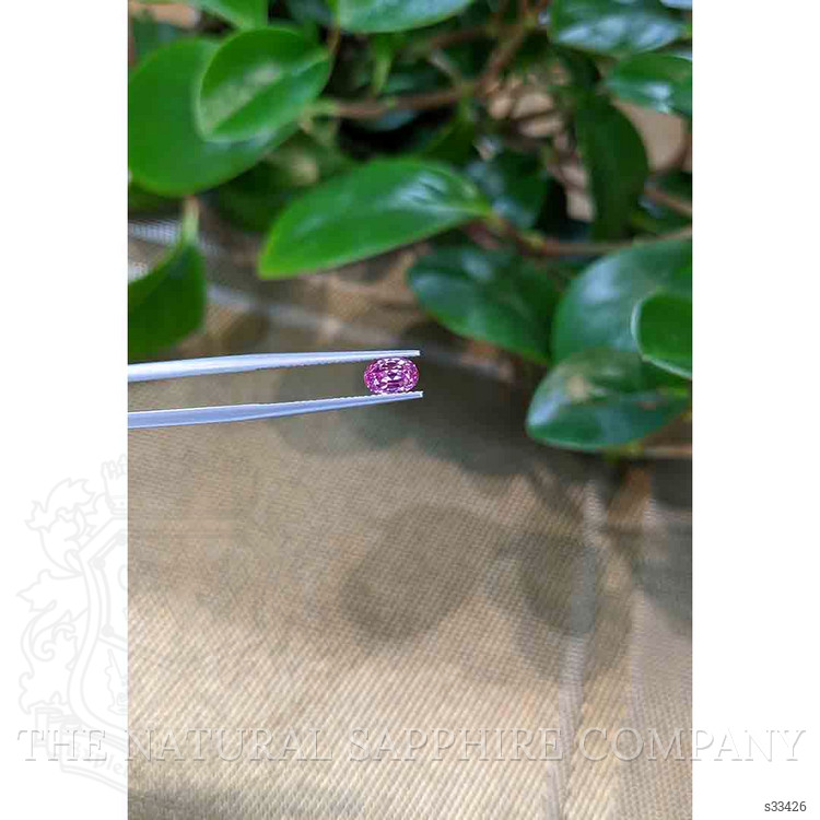 1.23 Ct. Pink Sapphire from Ceylon (Sri Lanka)