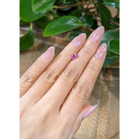 1.23 Ct. Pink Sapphire from Ceylon (Sri Lanka) Life Style