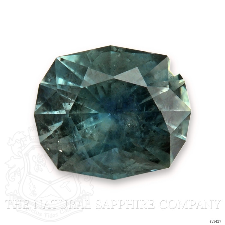 1.43 Ct. Bluish Green Sapphire from Montana