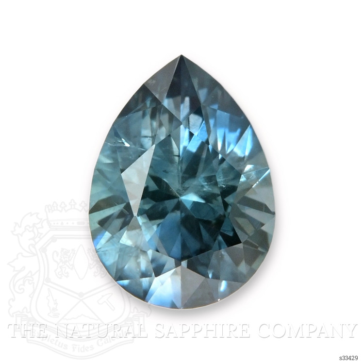 1.31 Ct. Greenish Blue Sapphire from Montana