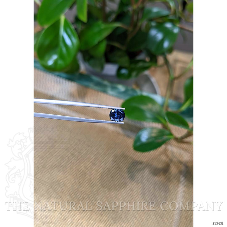 1.64 Ct. Greenish Blue Sapphire from Montana