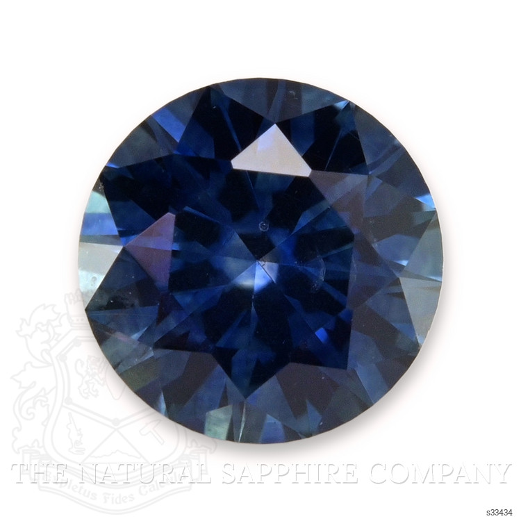 0.81 Ct. Greenish Blue Sapphire from Montana