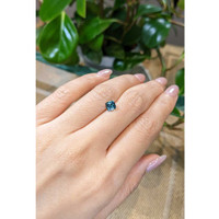 1.02 Ct. Bluish Green Sapphire from Montana Life Style