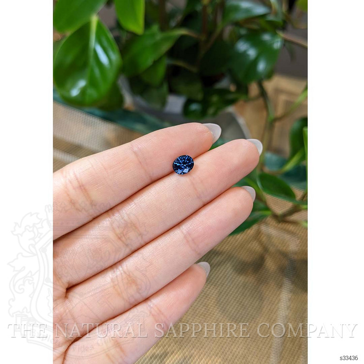 1.21 Ct. Greenish Blue Sapphire from Montana