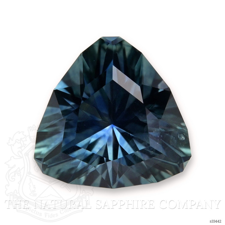 1.29 Ct. Bluish Green Sapphire from Montana