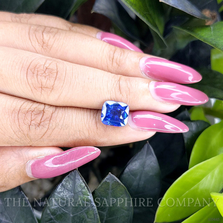 3.55 Ct. Blue Sapphire from Ceylon (Sri Lanka)