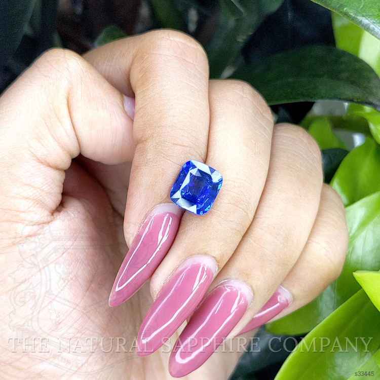 3.55 Ct. Blue Sapphire from Ceylon (Sri Lanka)