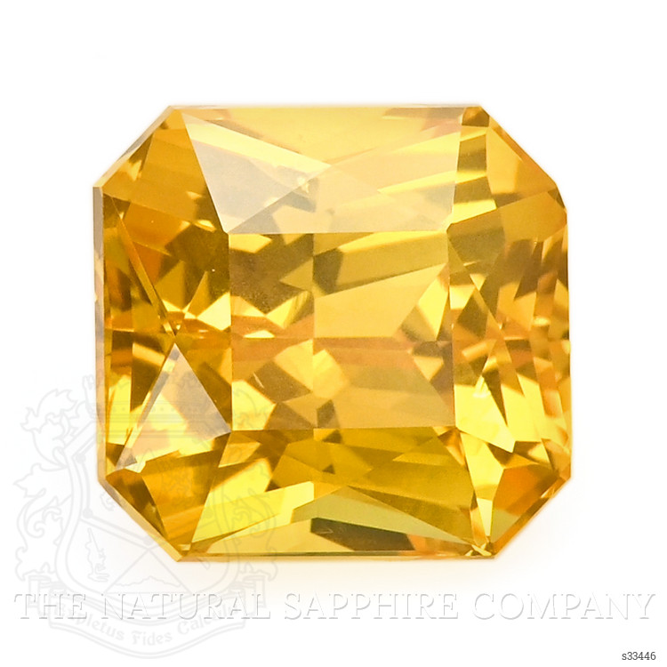 5.10 Ct. Yellow Sapphire from Ceylon (Sri Lanka)