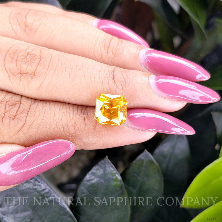 5.10 Ct. Yellow Sapphire from Ceylon (Sri Lanka)