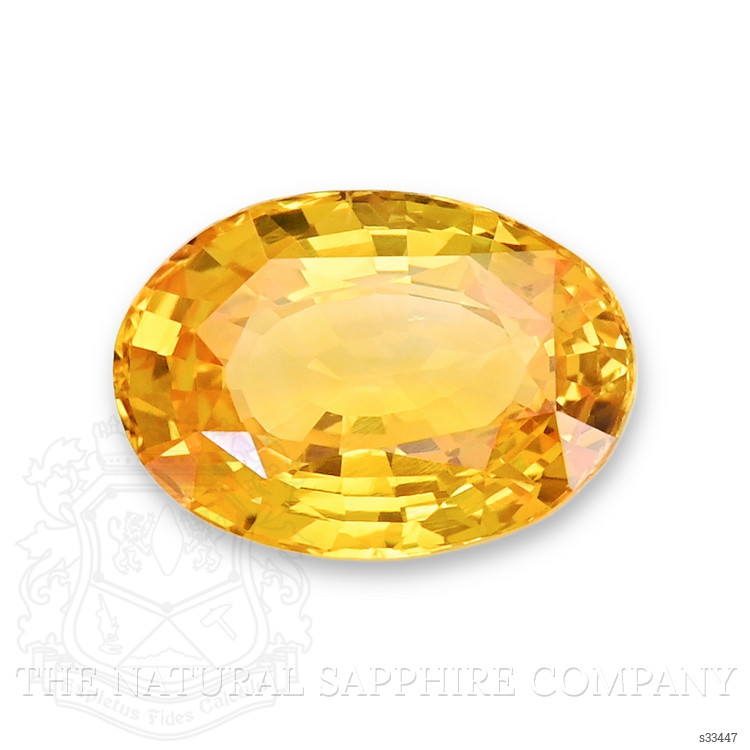 3.03 Ct. Yellow Sapphire from Ceylon (Sri Lanka)