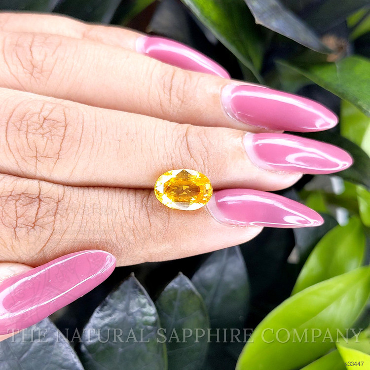 3.03 Ct. Yellow Sapphire from Ceylon (Sri Lanka)