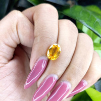 3.03 Ct. Yellow Sapphire from Ceylon (Sri Lanka) Life Style