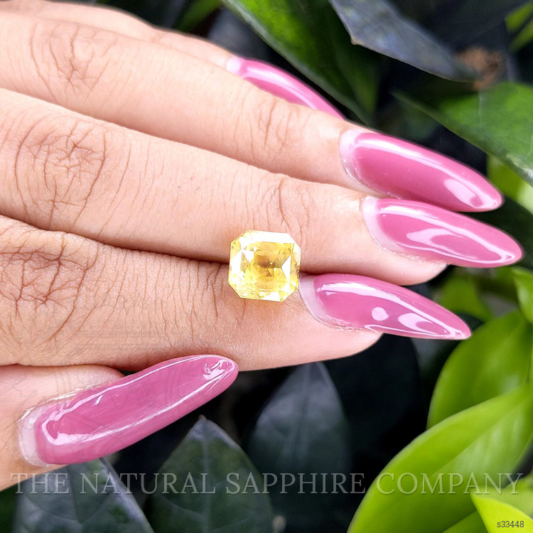 4.29 Ct. Yellow Sapphire from Ceylon (Sri Lanka)