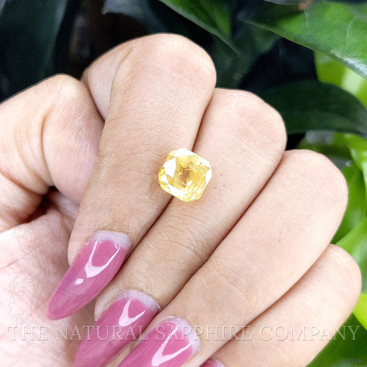 4.29 Ct. Yellow Sapphire from Ceylon (Sri Lanka)