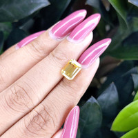 3.51 Ct. Yellow Sapphire from Ceylon (Sri Lanka) Life Style