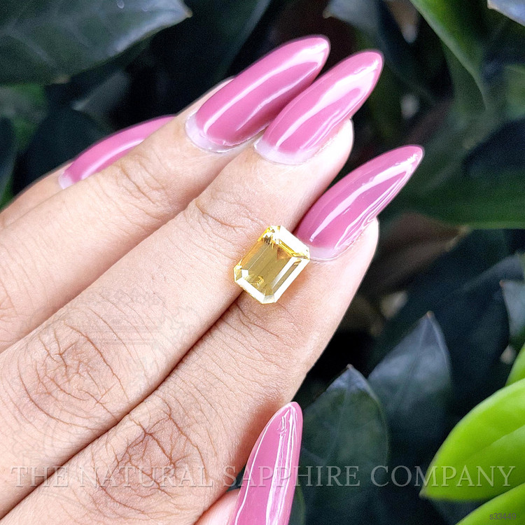 3.51 Ct. Yellow Sapphire from Ceylon (Sri Lanka)