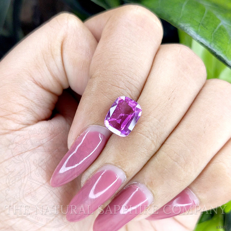 3.51 Ct. Pinkish Purple Sapphire from Madagascar