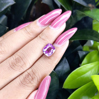 3.53 Ct. Purple Sapphire from Madagascar Life Style