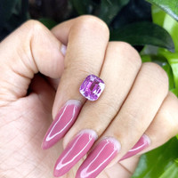 3.53 Ct. Purple Sapphire from Madagascar Life Style
