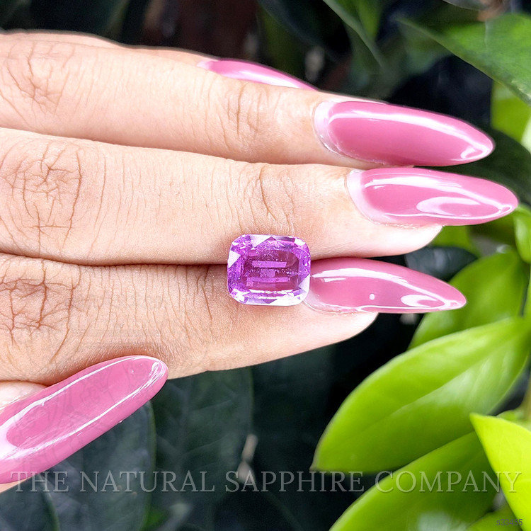 4.03 Ct. Purple Sapphire from Madagascar