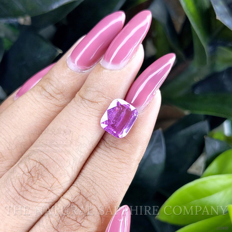 4.03 Ct. Purple Sapphire from Madagascar