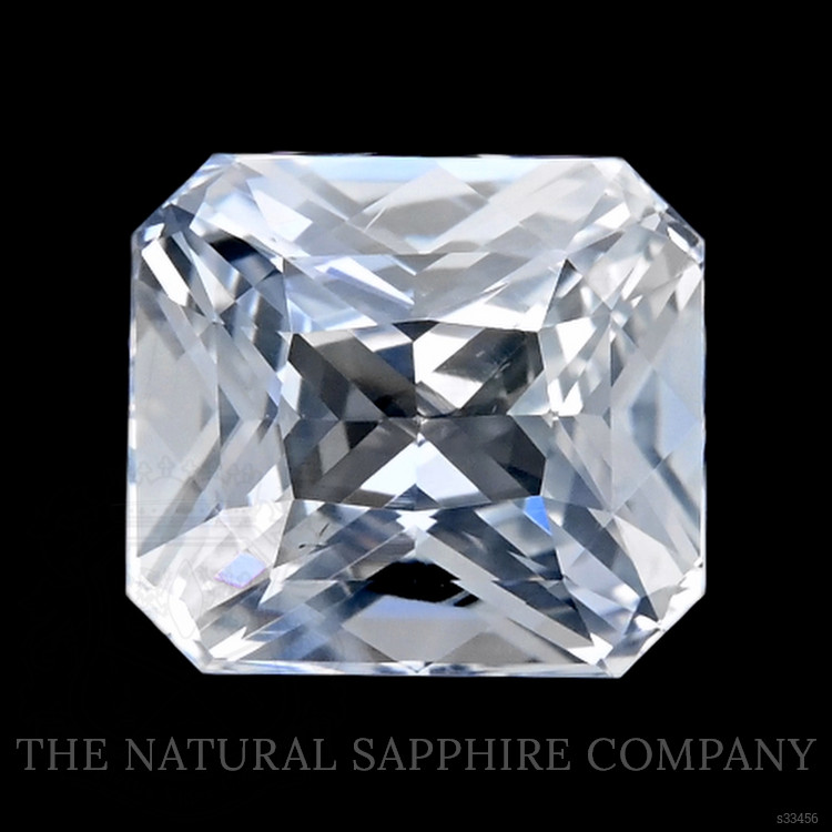 6.12 Ct. White Sapphire from Ceylon (Sri Lanka)