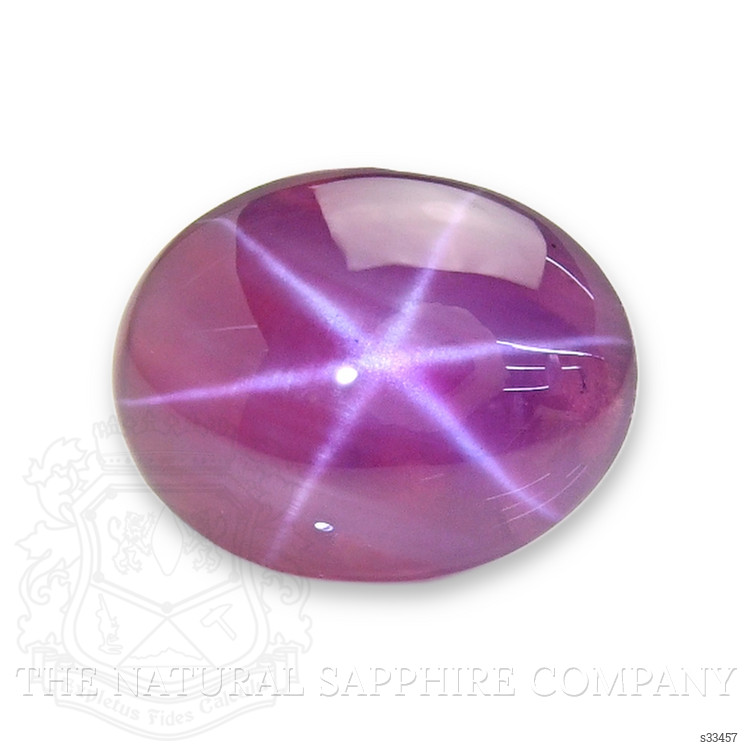 4.78 Ct. Pinkish Purple Star Sapphire from Ceylon (Sri Lanka)