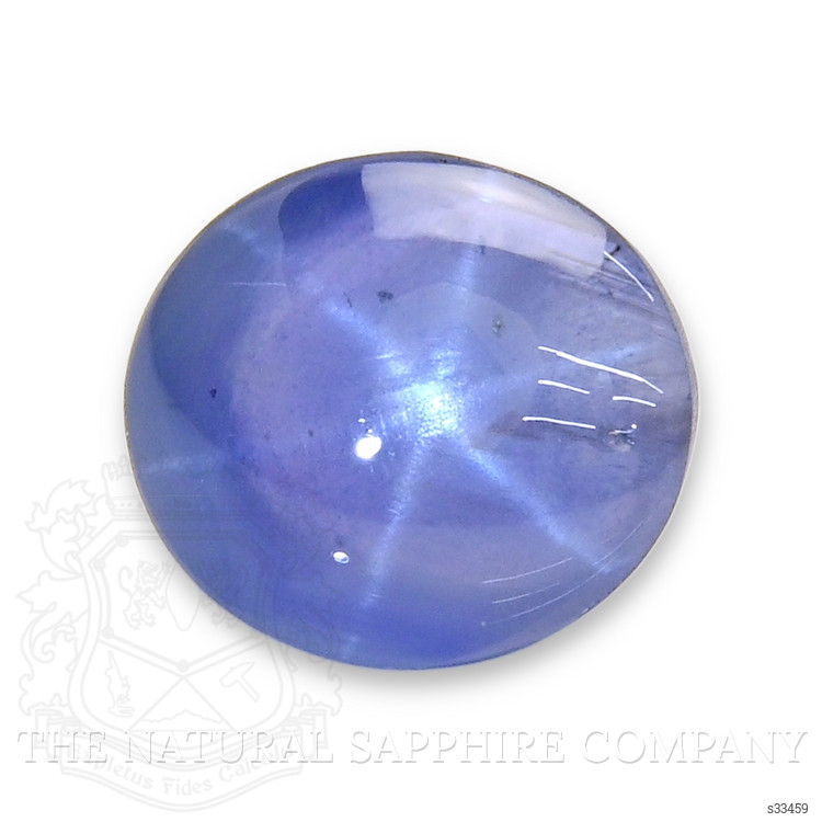 6.12 Ct. Blue Star Sapphire from Ceylon (Sri Lanka)