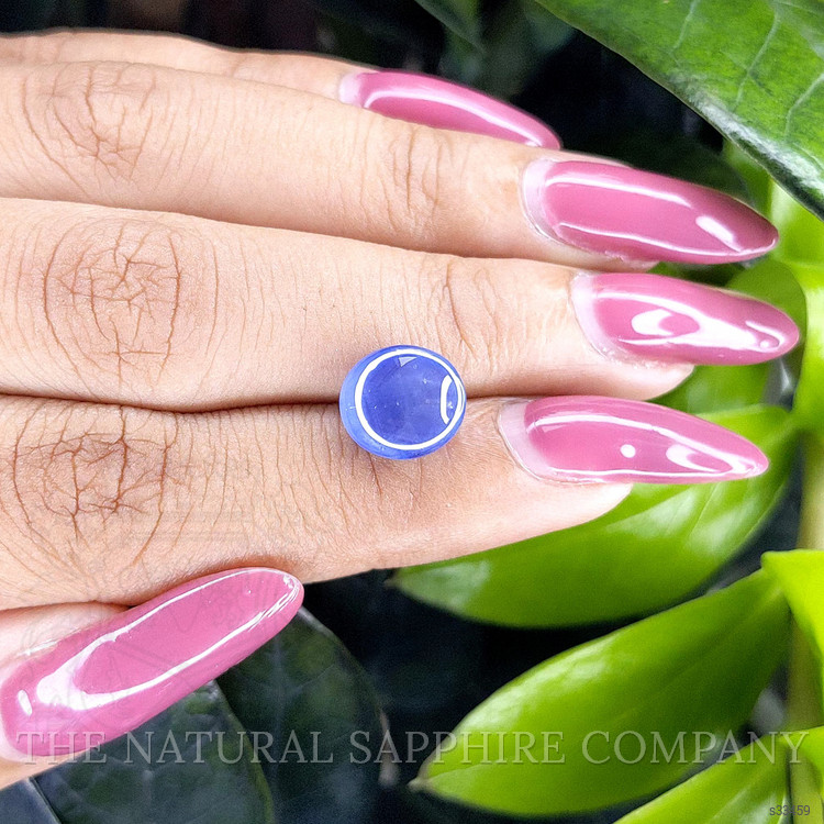 6.12 Ct. Blue Star Sapphire from Ceylon (Sri Lanka)