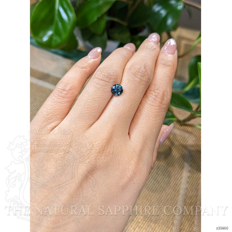 1.21 Ct. Bluish Green Sapphire from Montana