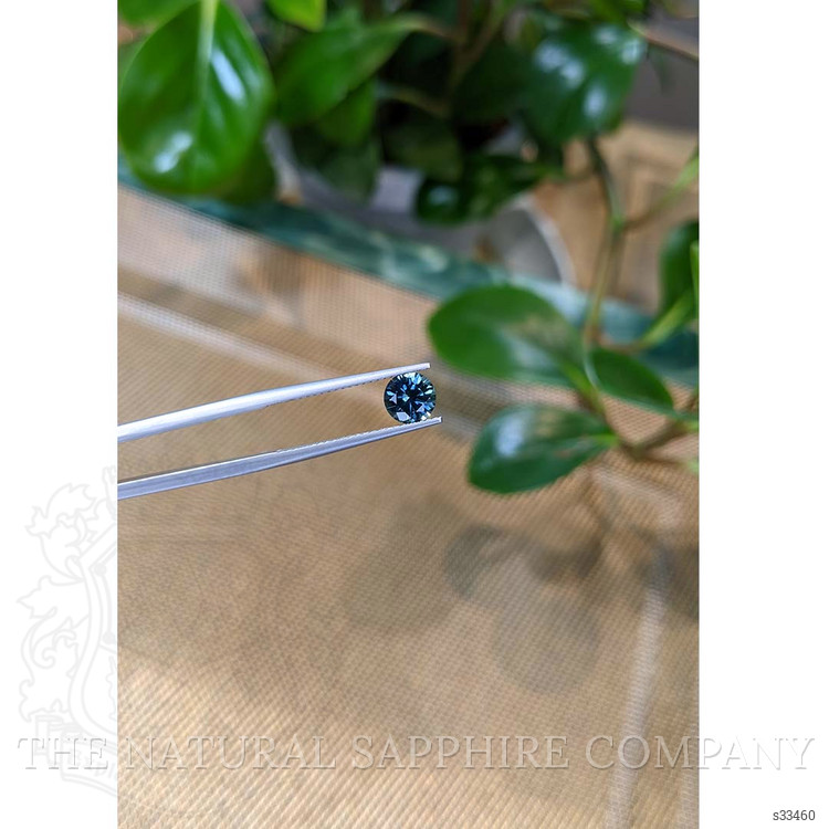 1.21 Ct. Bluish Green Sapphire from Montana
