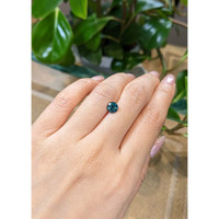 1.32 Ct. Bluish Green Sapphire from Montana Life Style