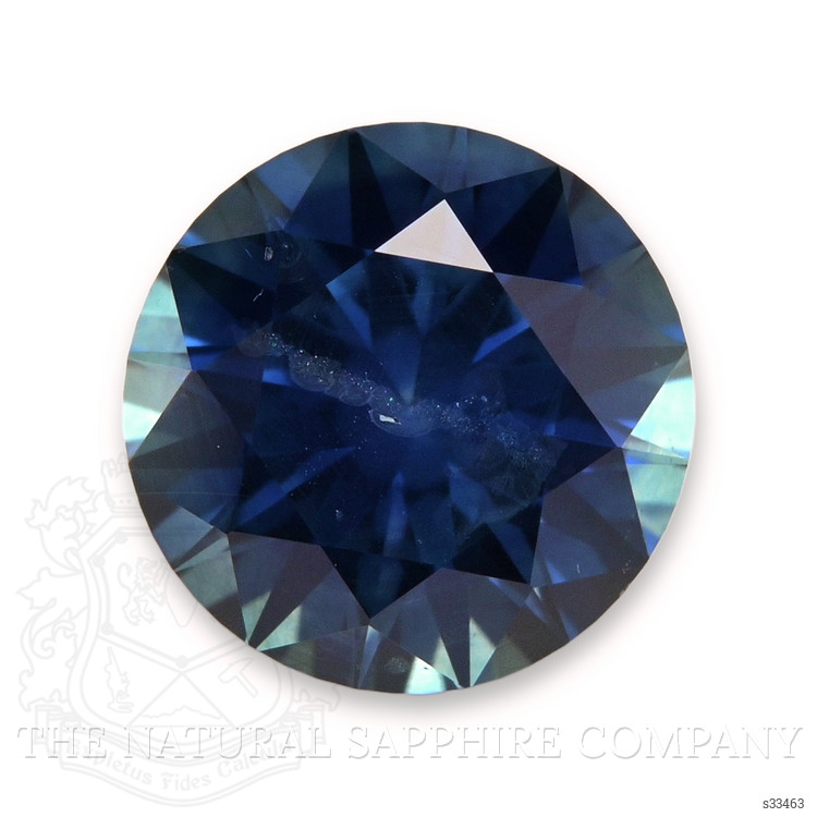 1.29 Ct. Greenish Blue Sapphire from Montana