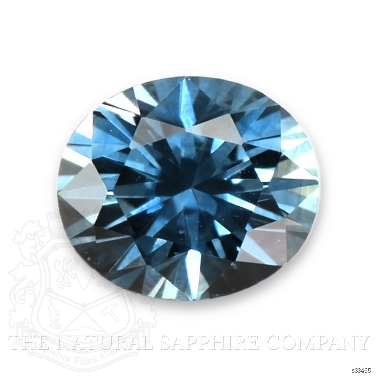 1.02 Ct. Greenish Blue Sapphire from Montana