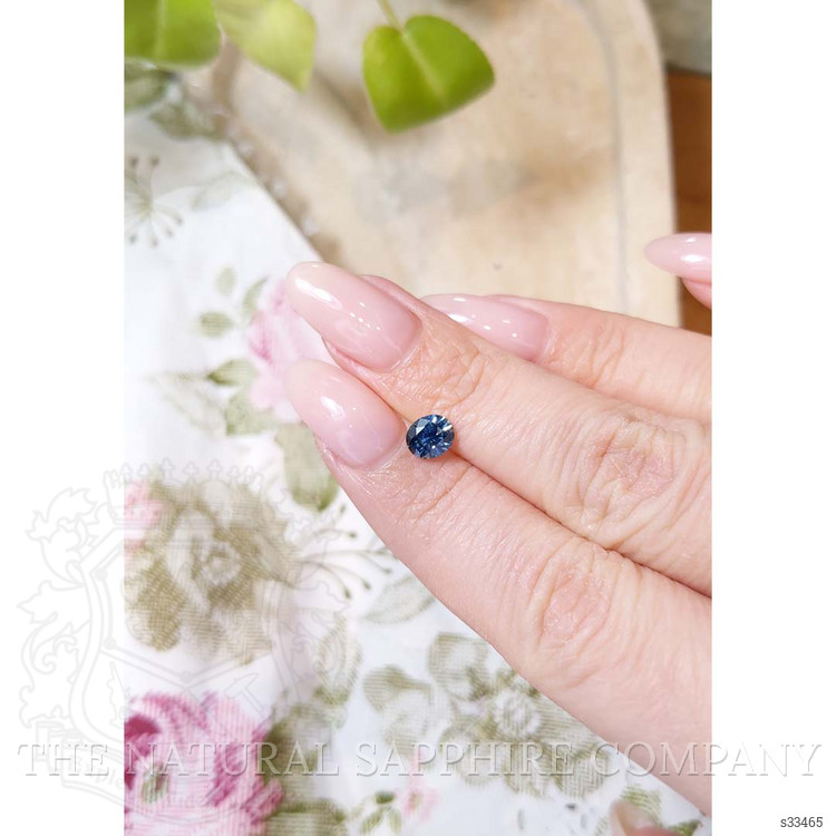 1.02 Ct. Greenish Blue Sapphire from Montana