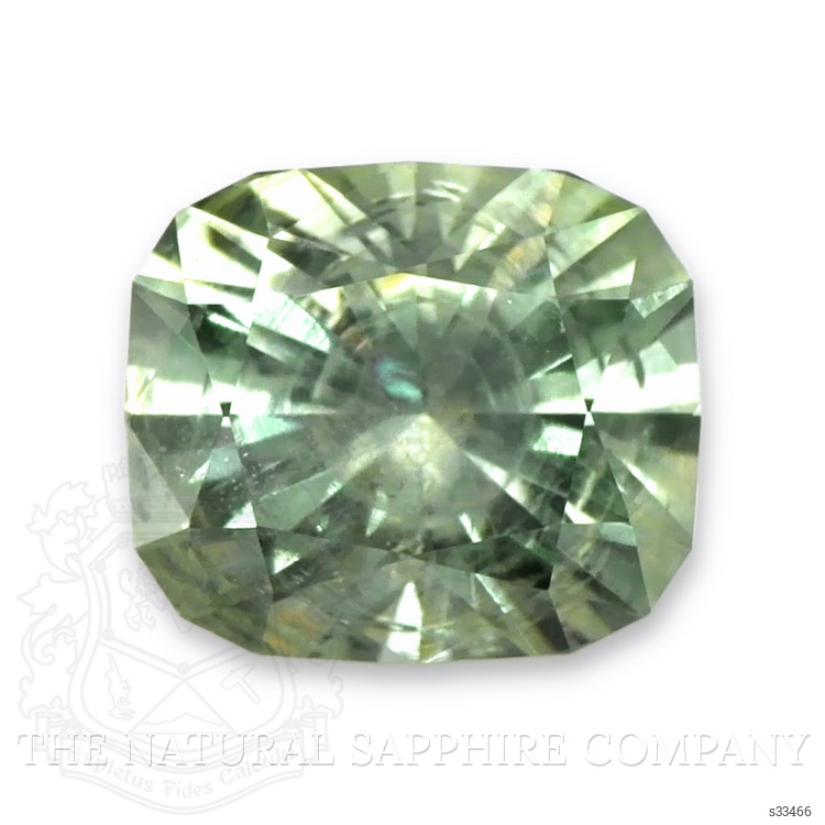 1.38 Ct. Green Sapphire from Montana