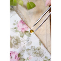 0.89 Ct. Yellowish Orange Sapphire from Montana Life Style