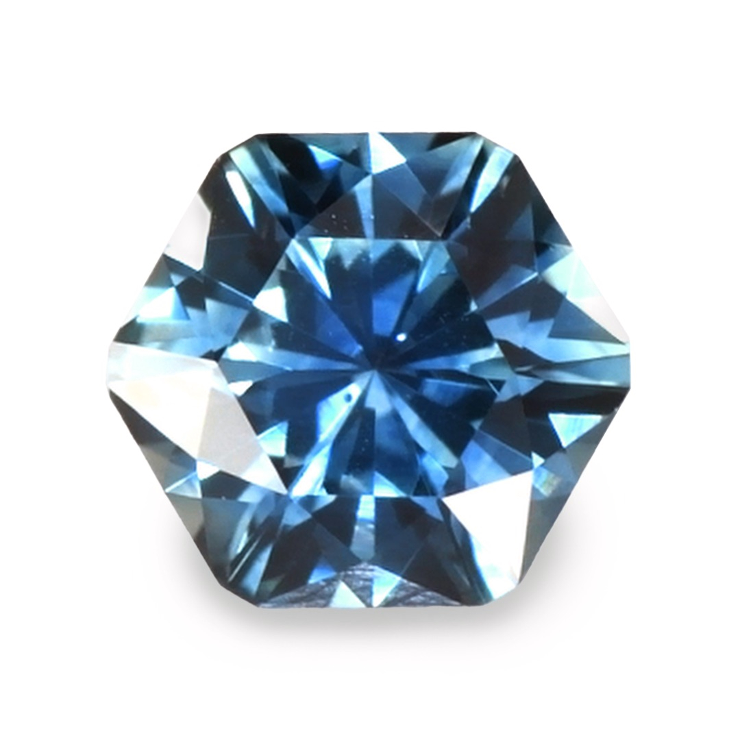 画材 Sapphire Genuine Fine Loose Greenish Blue Sapphire - Fancy 0.92 Ct. - #S33470 | The