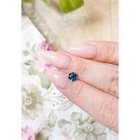 0.92 Ct. Greenish Blue Sapphire from Montana Life Style