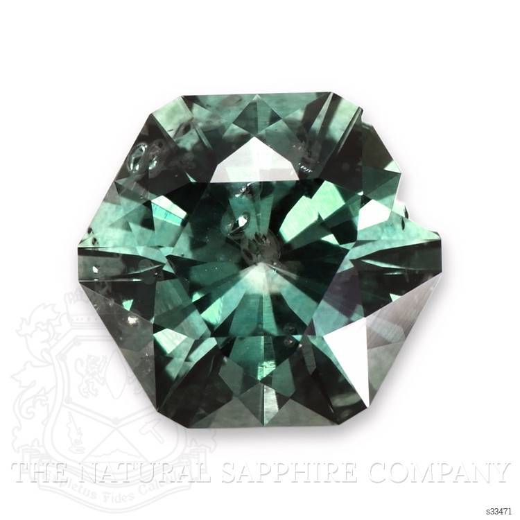 4.28 Ct. Green Sapphire from Montana
