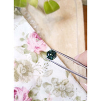 4.28 Ct. Green Sapphire from Montana Life Style
