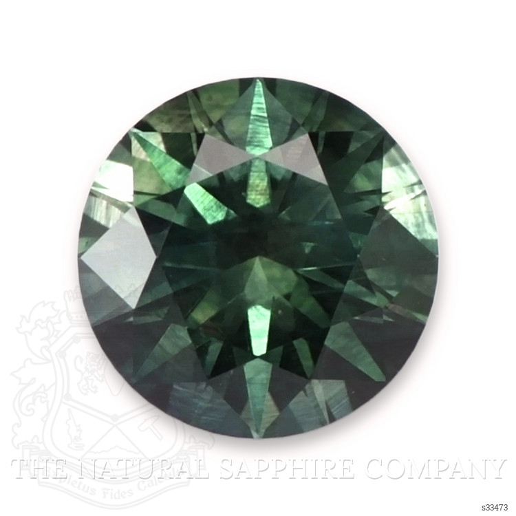 1.24 Ct. Green Sapphire from Montana