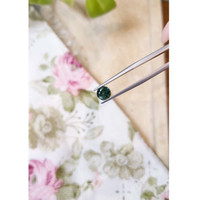 1.24 Ct. Green Sapphire from Montana Life Style