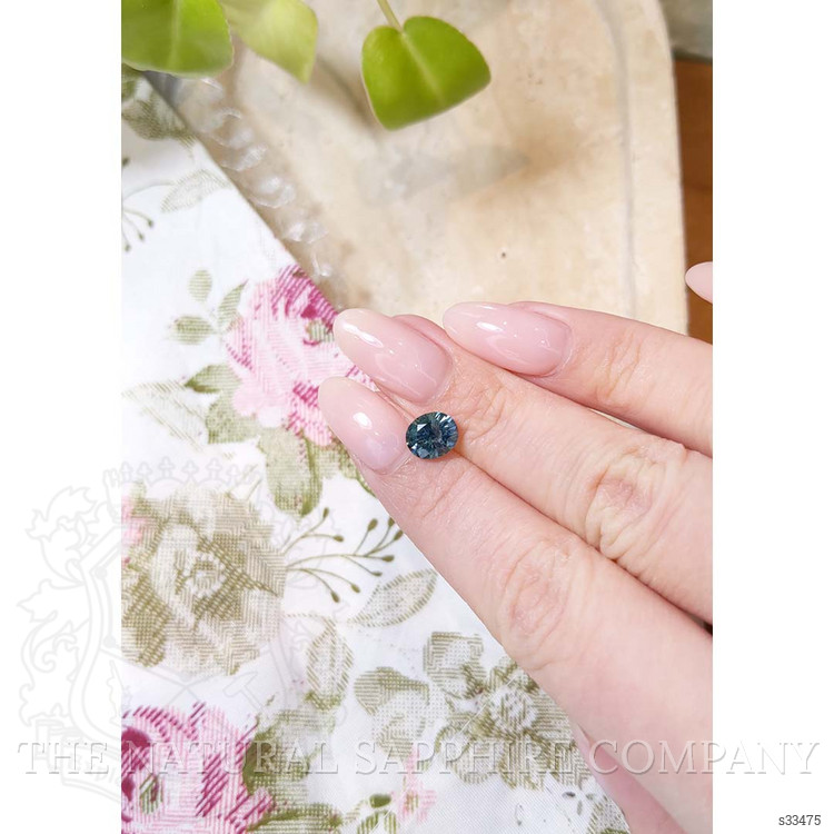 2.00 Ct. Greenish Blue Sapphire from Montana