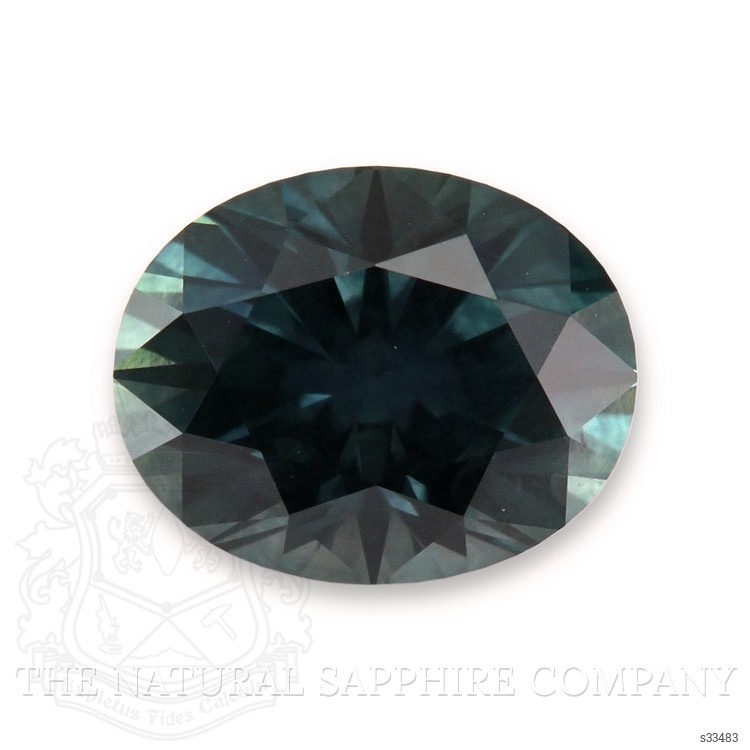 1.81 Ct. Bluish Green Sapphire from Montana