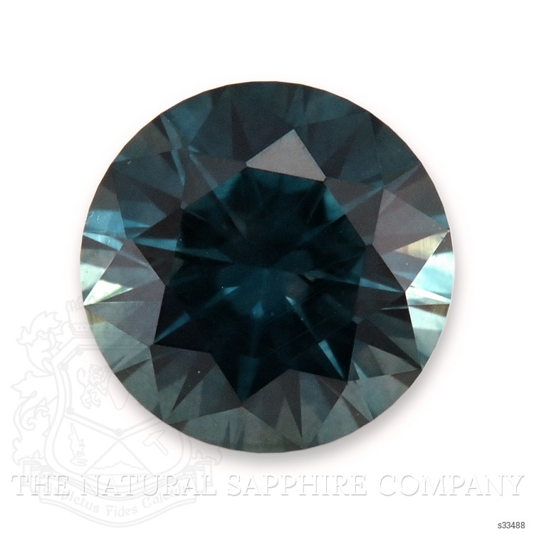 1.00 Ct. Bluish Green Sapphire from Montana