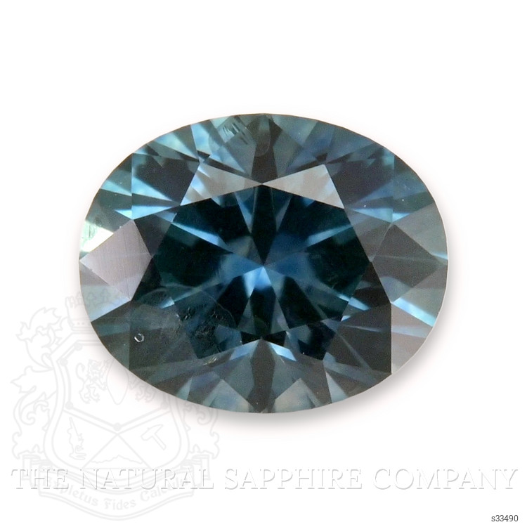 0.77 Ct. Bluish Green Sapphire from Montana