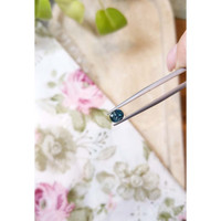 0.77 Ct. Bluish Green Sapphire from Montana Life Style