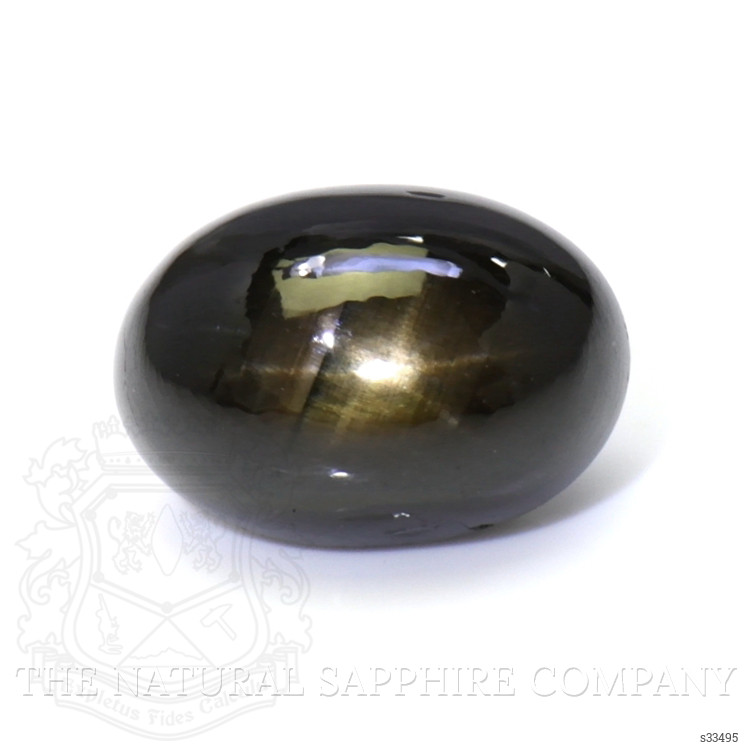 4.59 Ct. Black Star Sapphire from Ceylon (Sri Lanka)