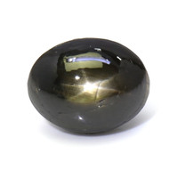 3.83 Ct. Black Star Sapphire from Ceylon (Sri Lanka) Video